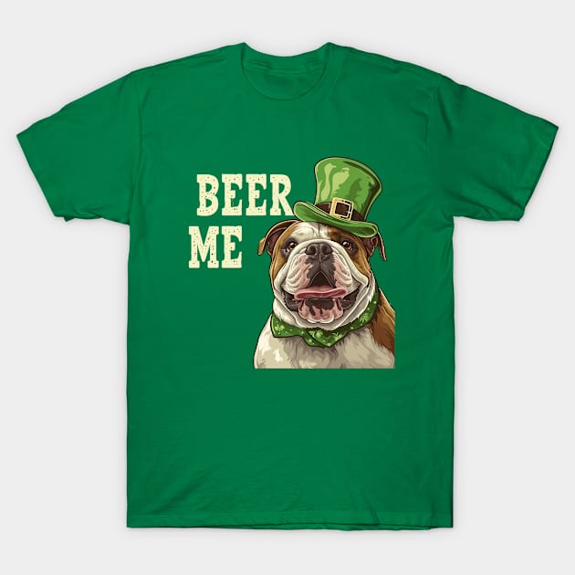 A Pint with Paws: St. Patrick's Day Shenanigans T-Shirt by TooplesArt